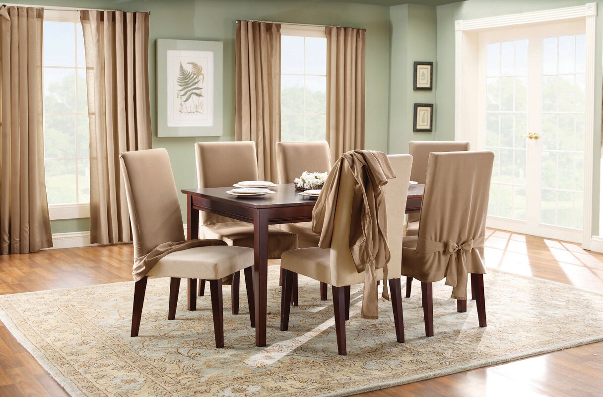 Full Length Dining Room Chair Covers